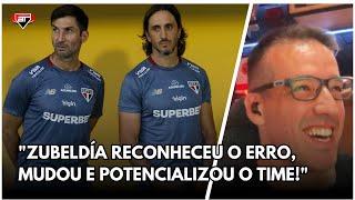 “TIME REDONDO”: ZUBELDÍA MUDA O TIME E MOSTRA PONTOS POSITIVOS