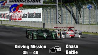 Gran Turismo 4 SPEC II - NEW EVENTS - Driving Mission 35 - 40 (Chase Battle) - Playthrough