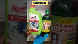 Comparison between Roff and Marble cleaner to clean Marble, which is best to clean Marble #marble