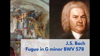 Bach - Fugue Gminor BWV 578