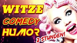 Witze - 2 STUNDEN WITZE  - (Lustige Witze, schwarzem Humor)