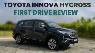 Toyota Innova Hycross First Drive Review | Hycross Drive Review | Express Drives