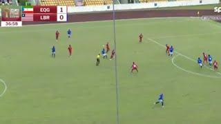 Equatorial Guinea vs Liberia (1-0), Goals Results and Highlights AFCON Qualifiers Iban Salvador Goal