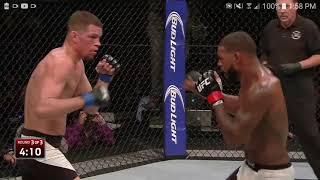 Nate Diaz vs Michael Johnson Full Fight