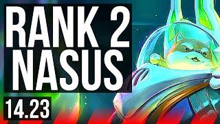 NASUS vs AATROX (TOP) | Rank 2 Nasus, 5/0/1 | VN Challenger | 14.23