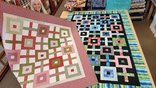 How to Sew A Patchwork Quilt "Gridlock" With Donna Jordan!