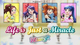 Life Is Just A Miracle｜Prizmmy｜FULL+LYRICS [ROM/KAN/ENG]｜Pretty Rhythm Dear My Future OP 3