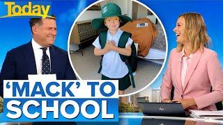 Ally shares sweet image of son Mack ahead of first day at Kindy | Today Show Australia