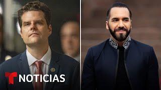 Matt Gaetz tuvo palabras elogiosas para Nayib Bukele | Noticias Telemundo