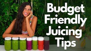 Best Budget-Friendly Juicing Tips + 3 Quick & Simple Batch Juicing Recipes 