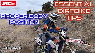 Essential Dirtbike Riding Tips, Proper Body Position!