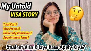 My VISA Story  | German Student Visa K Liye Kese Apply kiya? | Alyna Vlogs
