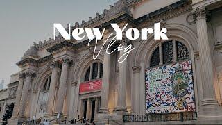 nyc vlog | 뉴욕브이로그 | 가을 끝자락의 뉴욕 | 박물관에서 공연하고 뮤지컬보기. 나머지는 단순한 연습일상.