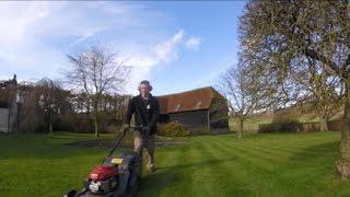 First Lawn Mowing 2017. Diary of a Gardener 9