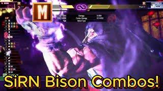 Modern Sirn Bison Combos Street Fighter 6