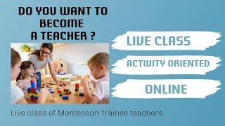Teacher's training class