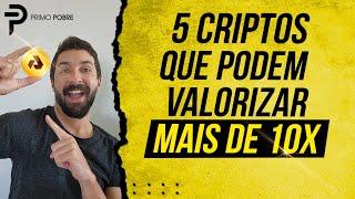 CRIPTOS que podem crescer MAIS QUE BITCOIN