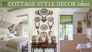 12 Cottage Style Home Decorating Ideas Thrifted & Antique