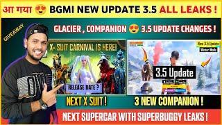 GIVEAWAY  New X Suit Carnival | Bgmi New Update 3.5 | Next Supercar in Bgmi & Pubg | Companion