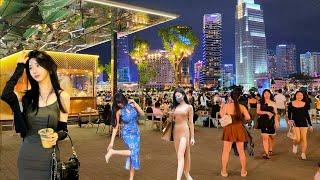 DẪN VIỆT KIỀU ĂN CHƠI ĐÊM Ở SÀI GÒN | THE MOST ACTIVE NEIGHBORHOOD IN HO CHI MINH CITY VN 2024