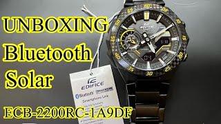 Unboxing New Arrival with Solar Watch EDIFICE | ECB-2200RC-1A9DF