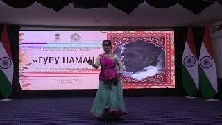 Shaam Chhavi Ati Bani | Kathak | Sadra | Manju Wazir | D.P.Dhar Hall | Embassy of Bharat | Moscow