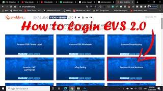 How to login evs(enablers video series) #evs #enablers