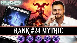 Dominating Top #30 Mythic With Mono Black [Standard]