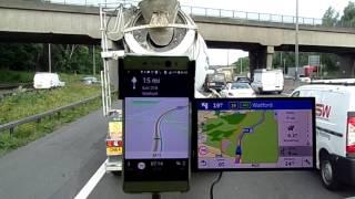 HERE we GO satnav vs Garmin drivesmart 61 LM TD Europe