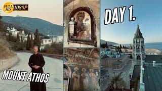 MOUNT ATHOS | Pilgrimage DAY 1. - Monasteries and Wandering | Presentation Video 1080p (UHD)