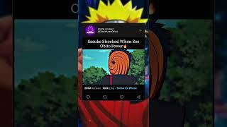 Sasuke Shocked To See Obito Power |#shorts#viralshort#trending##naruto#narutoshippuden#anime