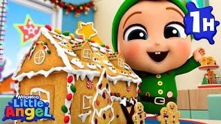 Christmas House Decorations   Happy Holidays! from Little Angel | Melody Time: Moonbug Kids Songs