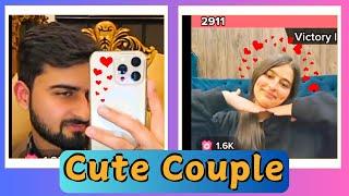 Cute Couple  | Haider and Kainat Qureshi Love  | Tiktok Live | @rajabbutt94