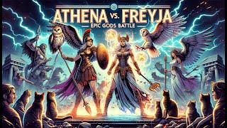 Athena vs. Freyja: The Ultimate Mythological Showdown | Epic Battle of Gods #storytime #epictales