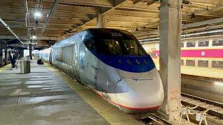 FULL Ride from New York to Boston Aboard Amtrak Acela Express 2290 12/3/23