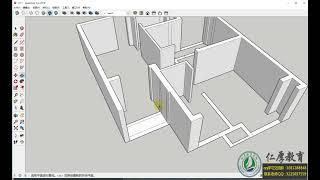 【教程】SU草图大师（八）CAD图纸导入、建模工具使用方法