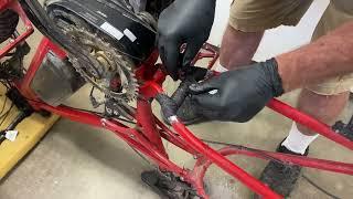 Repair Aluminum Bafang E-Bike Frame With JB Weld FiberWeld