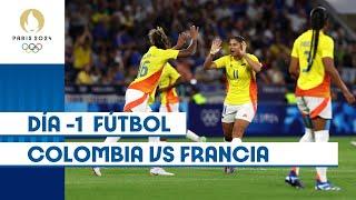 Colombia debuta en el fútbol femenino de Paris 2024 | #Paris2024 Highlights