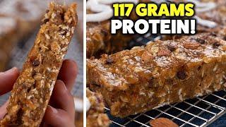 Easy Homemade Protein Bars | 5 Ingredients