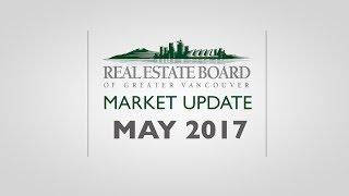 May 2017 Housing Market Update - Real Estate Board of Greater Vancouver