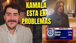 TERRIBLES noticias para Kamala Harris, la dejaron SOLA