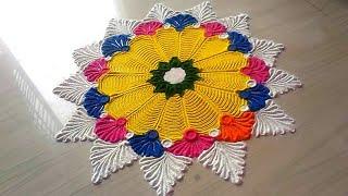 Rangoli design for daily / rangoli by Jyoti Rathod #74