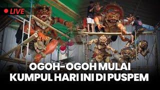 Ogoh-ogoh Mulai Kumpul Hari Ini di Puspem Badung Jelang Lomba