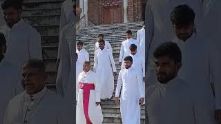 Most Rev Bishop Jaya Rao garu# Eluru #Nirmalagiri # with His young clergy.