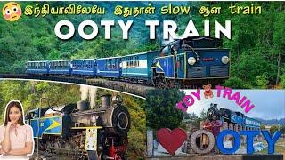 Ooty Toy Train Vlog Tamil | Travelling in Steam Engine! | Nilgiri Mountain Railway Journey | Ooty