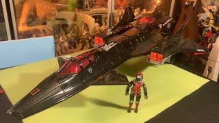 Cobra Night Raven w/ Stratoviper GI Joe Real American Hero Vintage Action Vehicle & Figure Spotlight