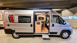 Der neue KLEINSTE Campervan hat das GRÖSSTE Badezimmer mit Dieselheizung / GiottiVan 60T by Rapido