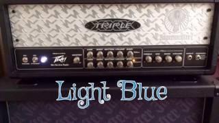 8-different colored jewel lights on a 2004 Peavey Triple XXX Jagermeister head. Color comparison.