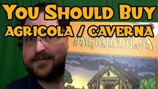 AGRICOLA & CAVERNA -- Why You Should Buy a Boardgame (in 5 Minutes)