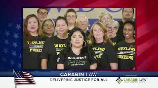 Carabin Law is proud to stand with Wayland Baptist University as we recite the nation’s pledge!